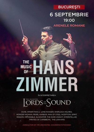 Concert Lords of the Sound – „The Music of Hans Zimmer” la Arenele Romane din București