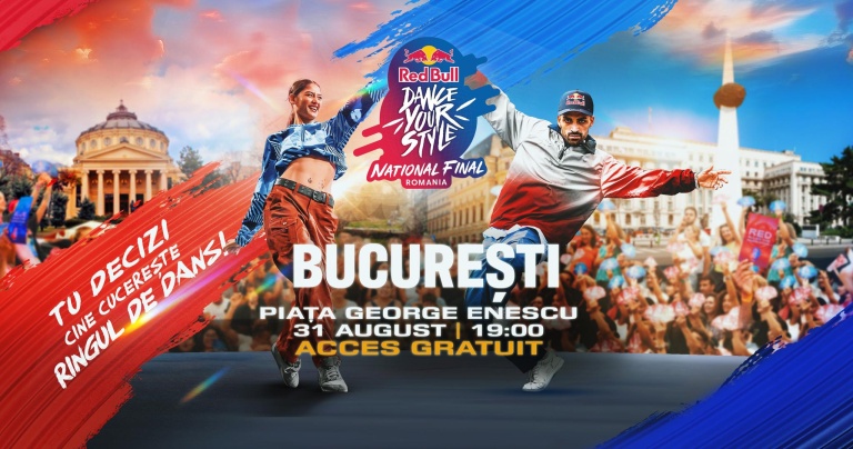 Au mai rămas 5 zile până la finala națională Red Bull Dance Your Style