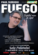 Concert Fuego – Sufletul meu de copil la Sala Palatului din București