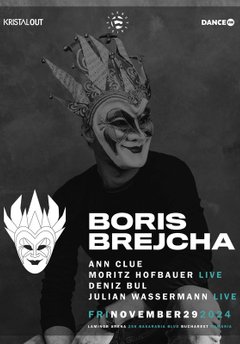afis-boris-brejcha-hala-laminor-bucuresti-2024