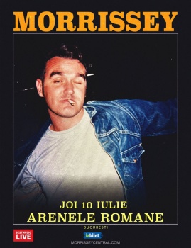 Concert Morrissey la Arenele Romane din București