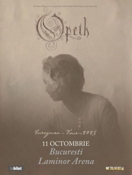 Concert Opeth la Hala Laminor din București