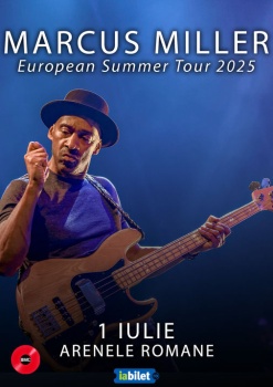 Concert Marcus Miller la Arenele Romane din București