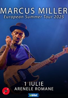 afis-concert-marcus-miller-arenele-romane-bucuresti-2025