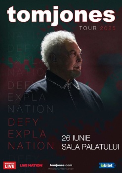 Concert Tom Jones la Sala Palatului din București
