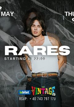 concert rares the vintage pub bucuresti mai 2025