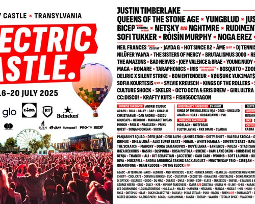 Electric Castle 2025 anunță lineup-ul final: Justin Timberlake, Queens of the Stone Age și Yungblud, alături de peste 200 de artiști