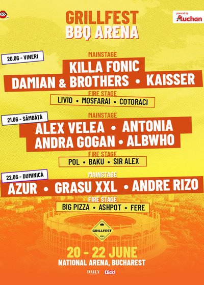 GRILLFEST BBQ ARENA 2025 la Arena Națională din București