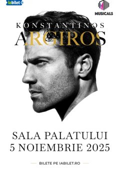afis-concert-konstantinos-argiros-sala-palatului-bucuresti-2025