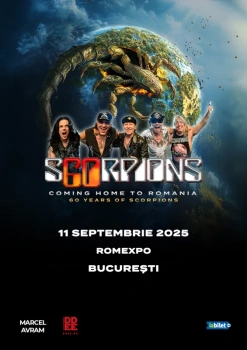 Concert Scorpions la Romexpo din București