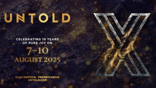 UNTOLD X are loc în perioada 7-10 august 2025. Primele abonamente la ediția aniversară a festivalului