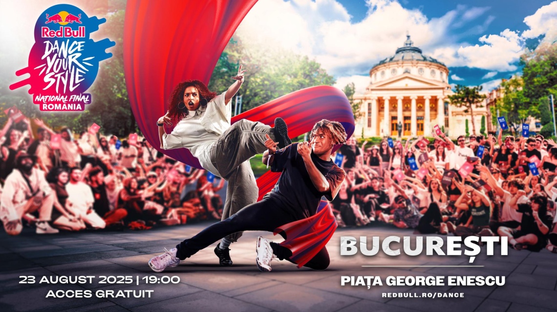 Red Bull Dance Your Style 2025 transformă Bucureștiul în capitala dansului