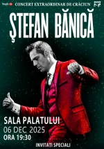 Concert Extraordinar de Crăciun – Ștefan Bănică la Sala Palatului din București
