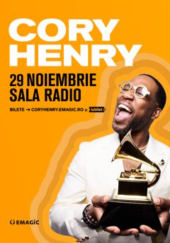 poster-afis-concert-cory-henry-sala-radio-bucuresti-2025