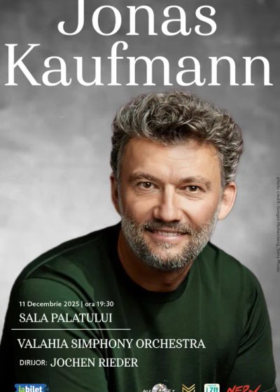 Concert Jonas Kaufmann la Sala Palatului din București