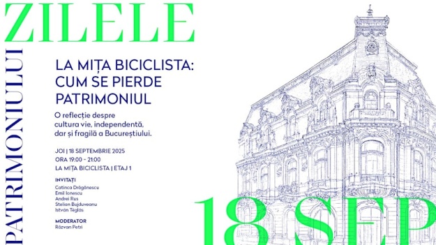 Bucureștiul celebrează Zilele Patrimoniului 2025: patru zile de conferințe, tururi și muzică