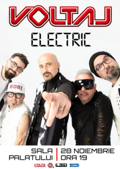 Concert Voltaj – ELECTRIC la Sala Palatului din București