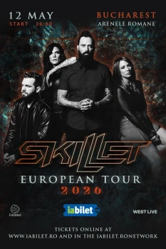 Concert Skillet la Arenele Romane din București