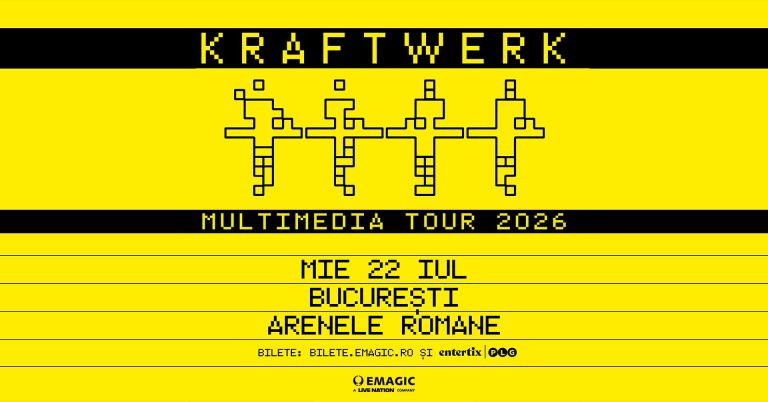 Concert Kraftwerk la Arenele Romane din București