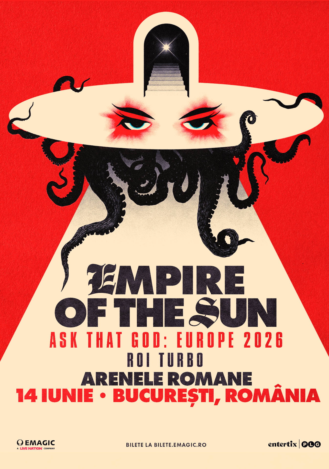 Concert Empire of the Sun la Arenele Romane din București
