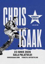 Concert Chris Isaak la Sala Palatului din București