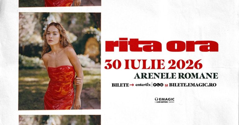 Concert Rita Ora la Arenele Romane din București