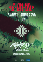 Concert E-an-na – Turneu Aniversar 10 ani, la Expirat – Halele Carol din București