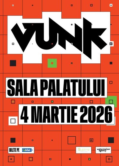 Concert VUNK – Suflet Digital la Sala Palatului din București