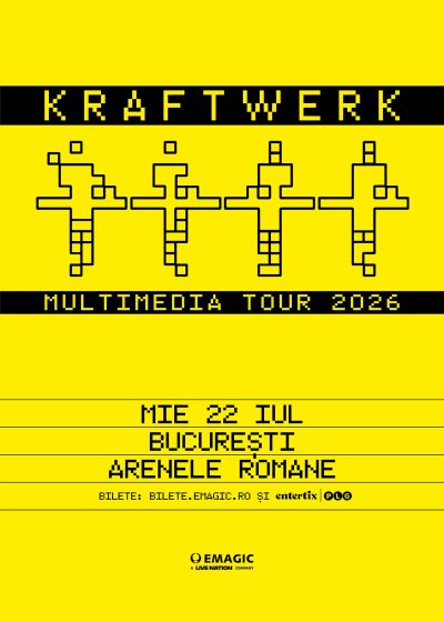 Concert Kraftwerk la Arenele Romane din București