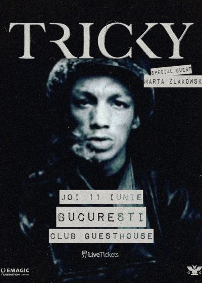 Concert Tricky la Club Guesthouse din București