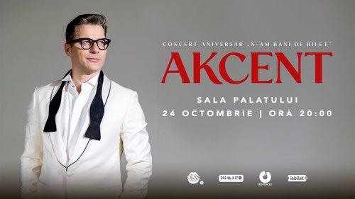 Concert aniversar Akcent la Sala Palatului din București
