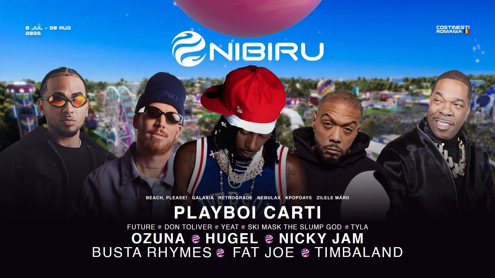 Lineup NIBIRU 2026