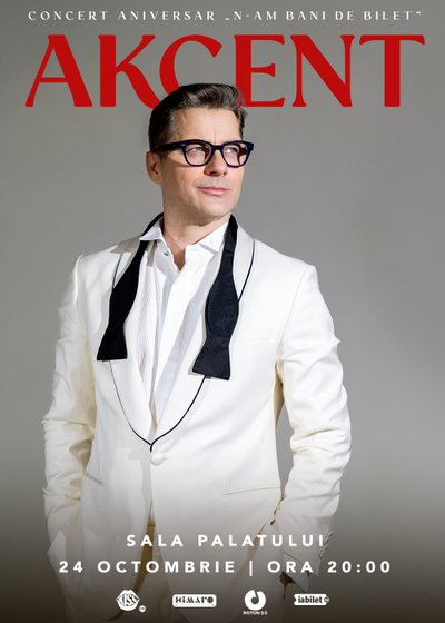 Concert aniversar Akcent la Sala Palatului din București