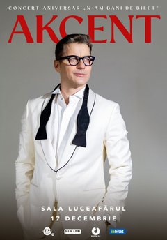 Concert aniversar Akcent la Sala Palatului din București