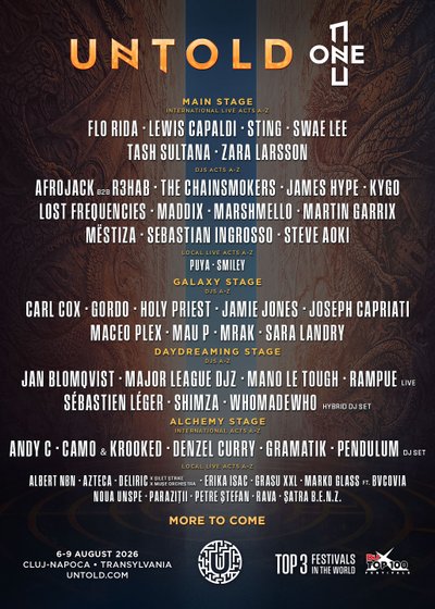 UNTOLD Festival 2026