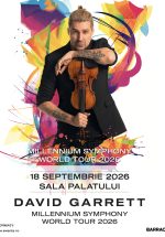Concert David Garret la Sala Palatului din București