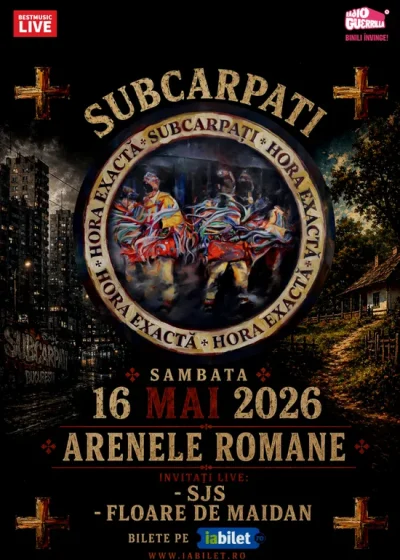 Concert Subcarpați la Arenele Romane din București