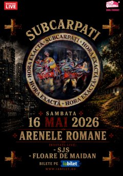afis-concert-subcarpati-arenele-romane-bucuresti-2026