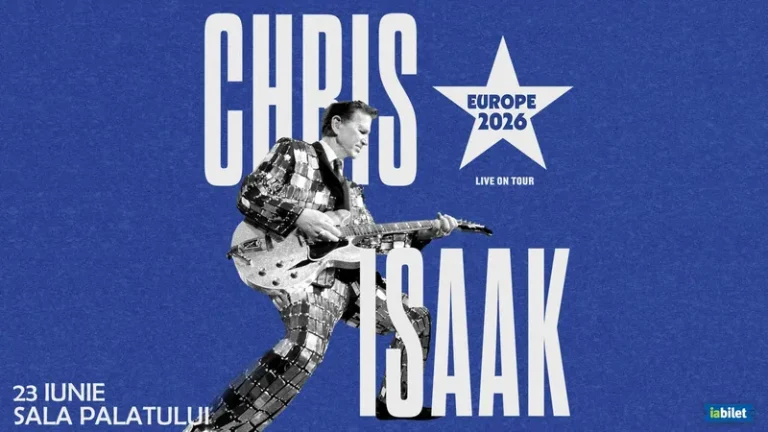 Concert Chris Isaak la Sala Palatului din București