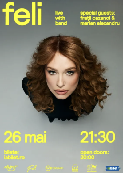 Concert Feli – Lansare EP ,,Jurnal” la Expirat – Halele Carol din București