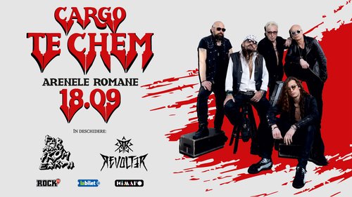 Concert Cargo – „Te Chem” la Arenele Romane din București