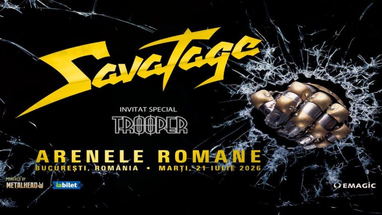 Concert Savatage & Trooper la Arenele Romane din București