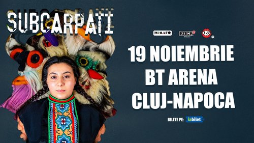 Concert Subcarpați la BTarena din Cluj-Napoca