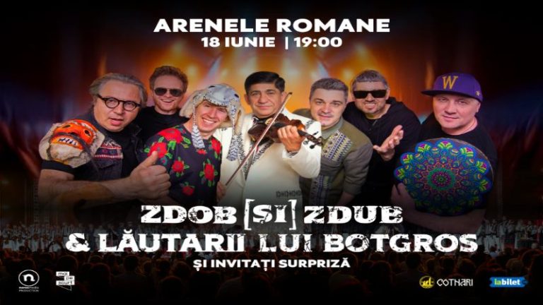 Concert Zdob și Zdub & Lăutarii lui Botgros la Arenele Romane din București