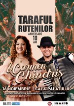 Concert Taraful Rutenilor și Carmen Chindriș – Aniversare 10 ani la Sala Palatului din București
