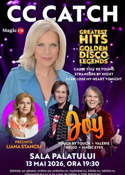 Concert C.C. Catch & Joy la Sala Palatului din București