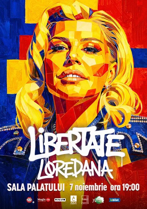 Concert Loredana – Libertate la Sala Palatului din București