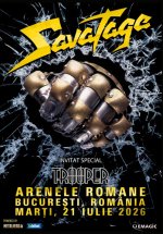 Concert Savatage & Trooper la Arenele Romane din București