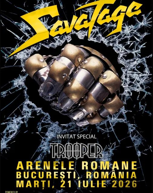 Concert SAVATAGE – Prelude To Madness la Arenele Romane din București