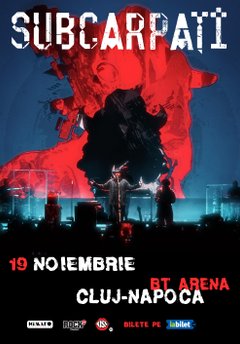 Concert Subcarpați la BTarena din Cluj-Napoca